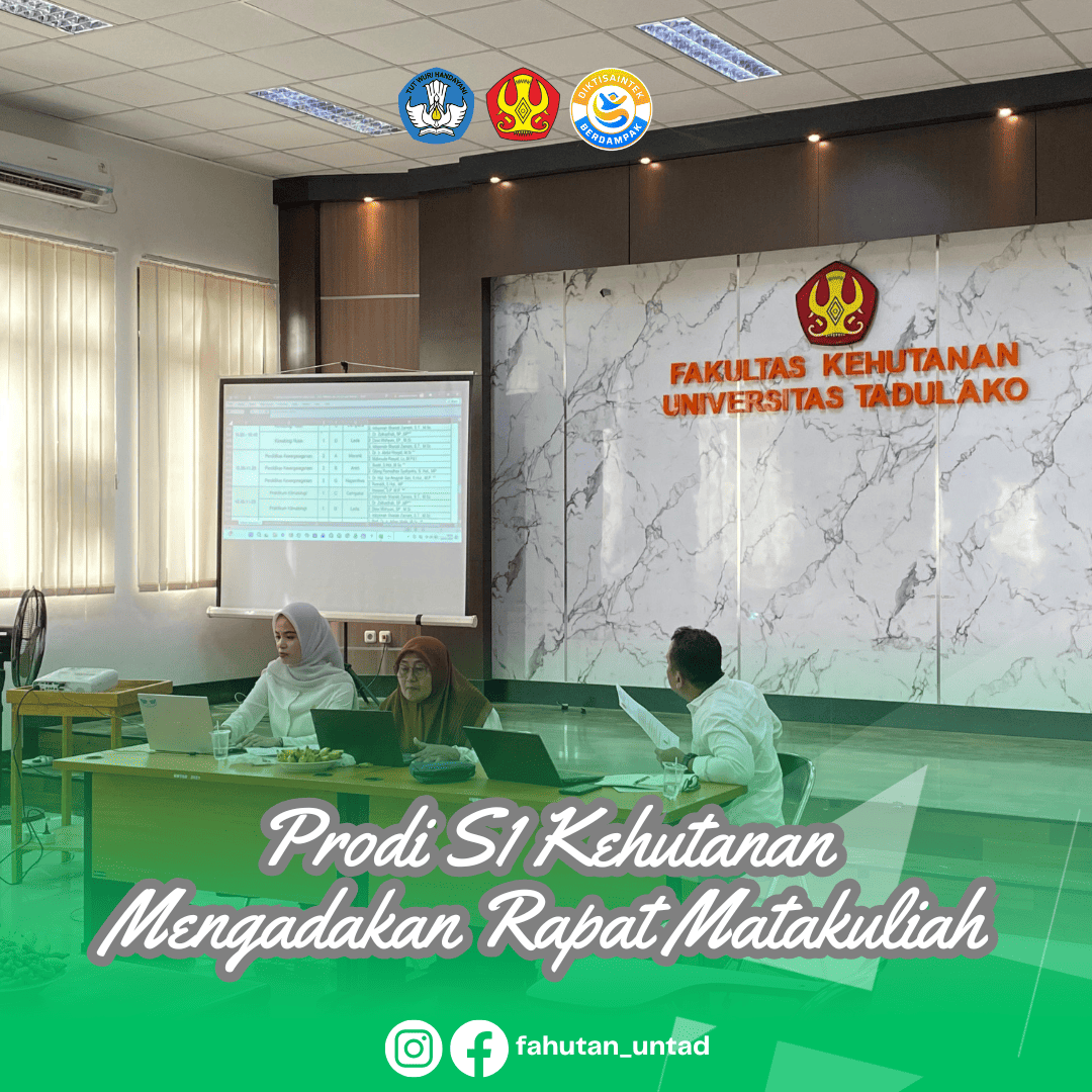 Thumbnail Prodi S1 Kehutanan Mengadakan Rapat Matakuliah