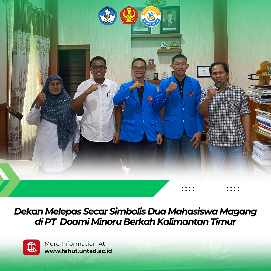 Thumbnail Dekan Melepas 2 Mahasiswa Magang ke Kalimantan Timur