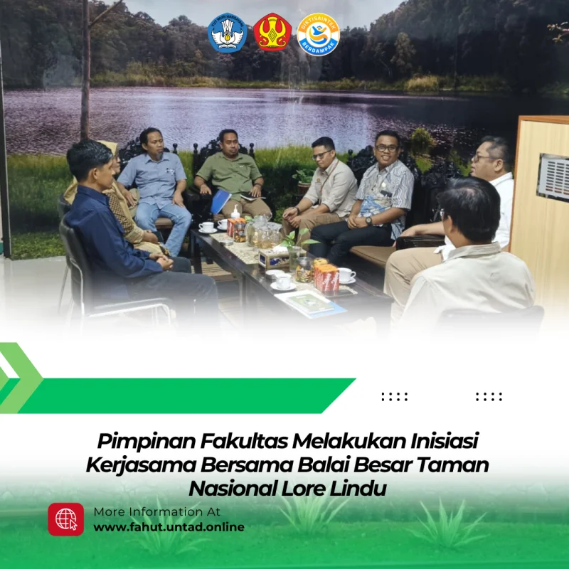 Thumbnail Fakultas Kehutanan UNTAD Inisiasi dan Perkuat Kerja Sama dengan TN Lore Lindu dan UPTD Tahura Sulawesi Tengah