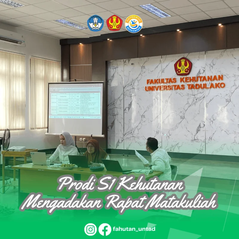 Thumbnail Prodi S1 Kehutanan Mengadakan Rapat Matakuliah